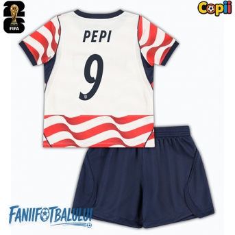 Statele Unite Ricardo Pepi #9 Echipament de Fotbal Replică Mondial 2026 Copii Acasa (+ Șorturi)